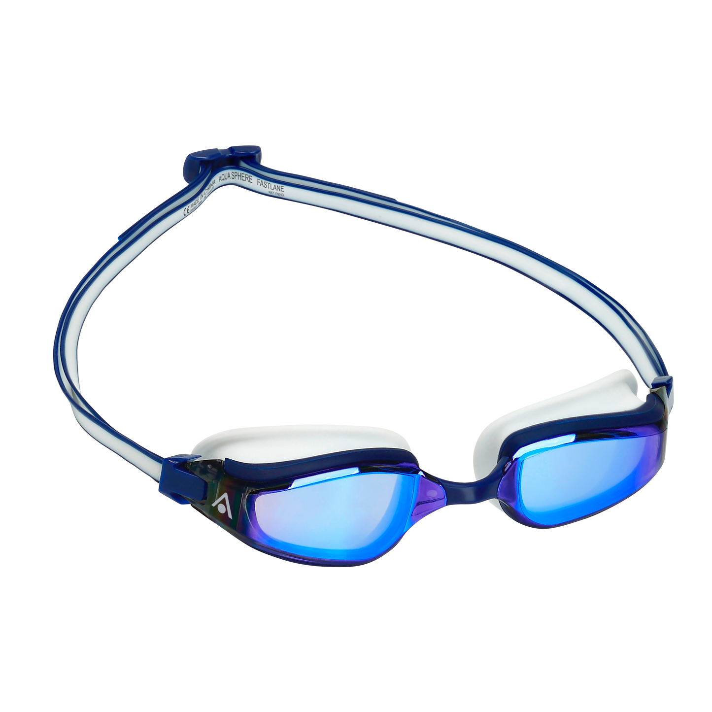 Aqua Sphere Fastlane.A1 - Blue/White - Blue Titanium Mirrored