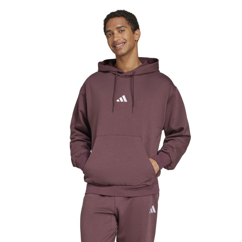 Adidas Mens Essentials Feelcozy Fleece Hoodie