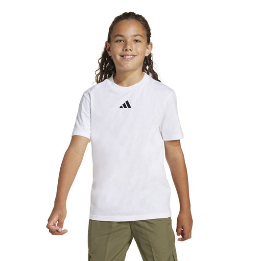 Adidas Boys Essentials Small Logo Tee