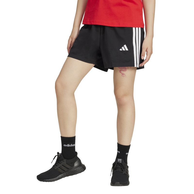 Adidas Womens Essentials 3-Stripes Woven Shorts