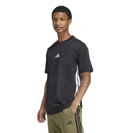 Adidas Mens Essentials 3-Stripes Single Jersey Tee