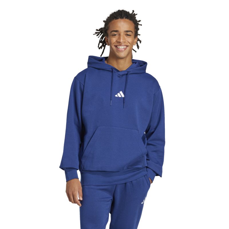 Adidas Mens Essentials Feelcozy Fleece Hoodie
