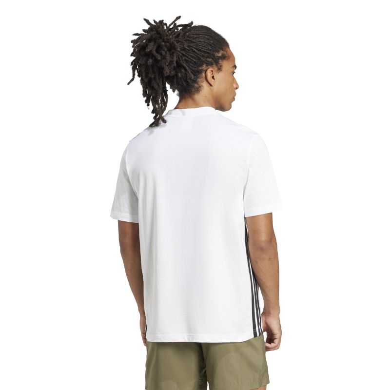 Adidas Mens Essentials 3-Stripe Tee
