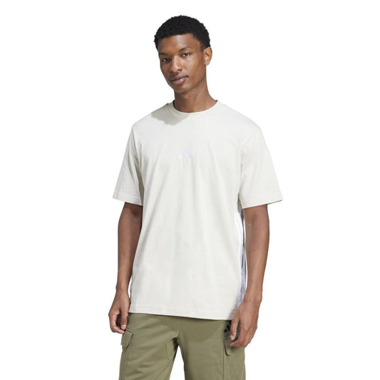 Adidas Mens Essentials 3-Stripes Single Jersey Tee