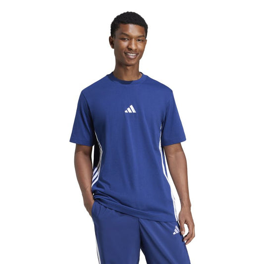 Adidas Mens Essentials 3-Stripes Single Jersey Tee