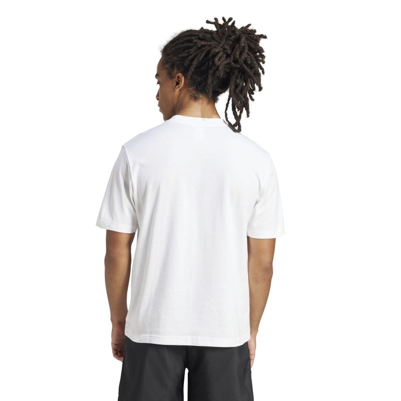 Adidas Mens Essentials Single Jersey Small Logo Tee