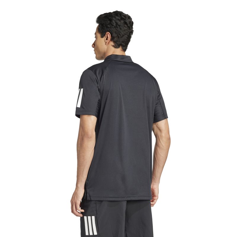 Adidas Mens Club Tennis 3-Stripes Polo