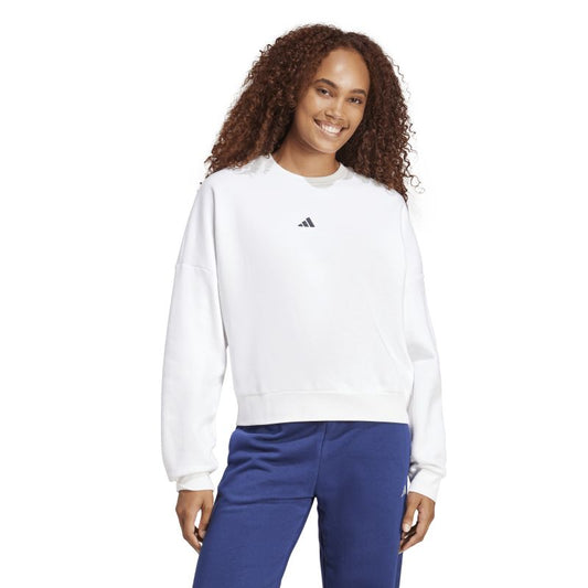 Adidas Womens Essentials Small Logo Feelcozy Sweatshirt
