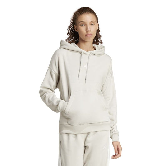 Adidas Womens Essentials Small Logo Feel Cozy Hoodie