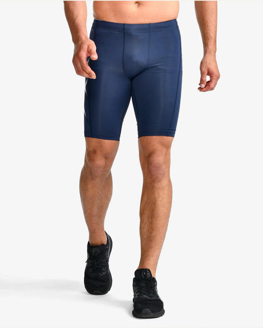 2XU Men's Core Compression Shorts - Navy/Navy