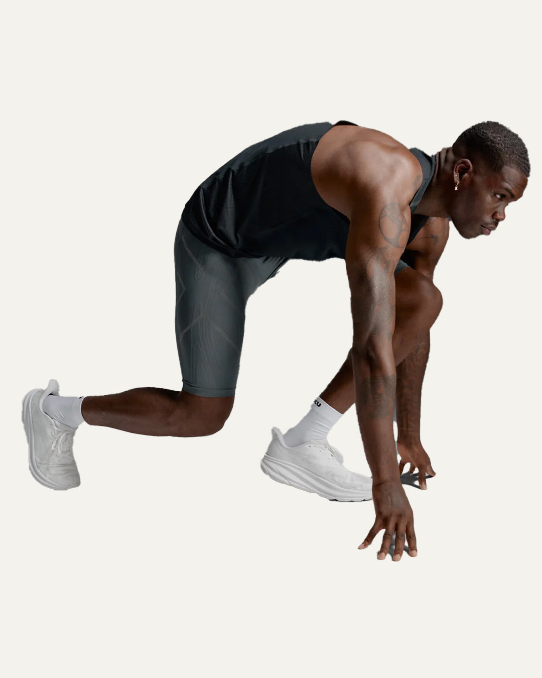 2XU Men's Light Speed Compression Shorts - Turbulence/Black Reflective