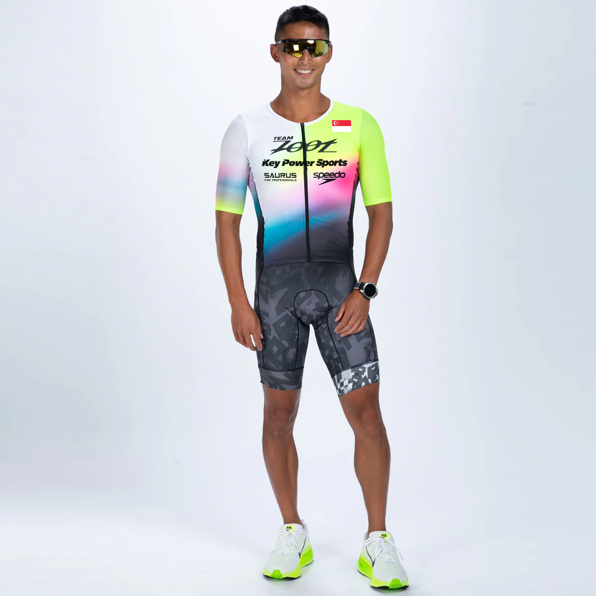 [PREORDER] Zoot Men's Tri AERO FZ Racesuit - Team Zoot 2026