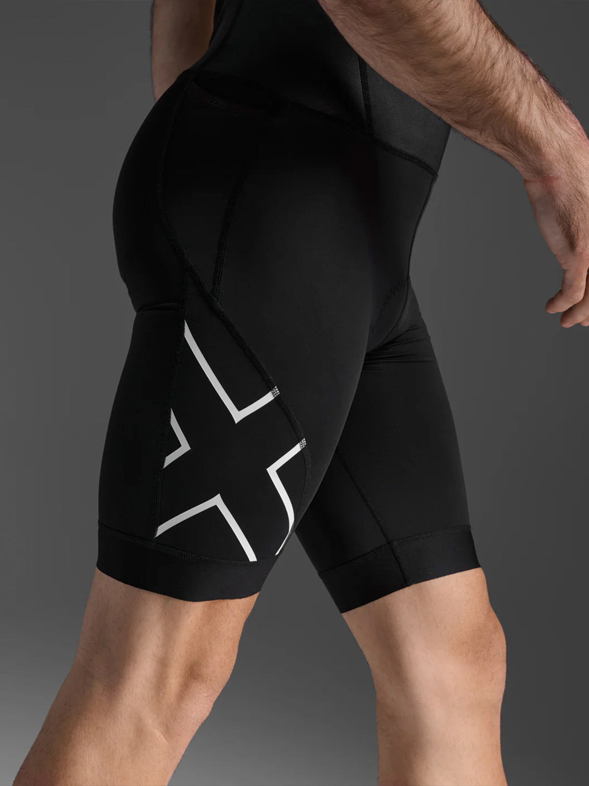 2XU Men's Core Trisuit - Black/White