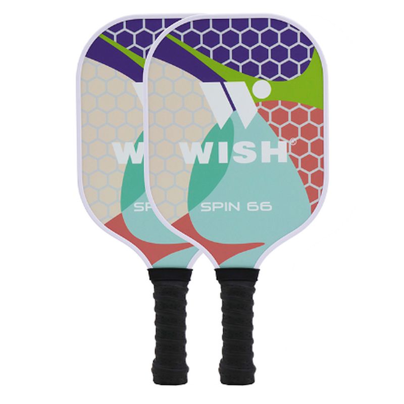 Wish Spin 66 Fibreglass 2 Player Pickleball Set