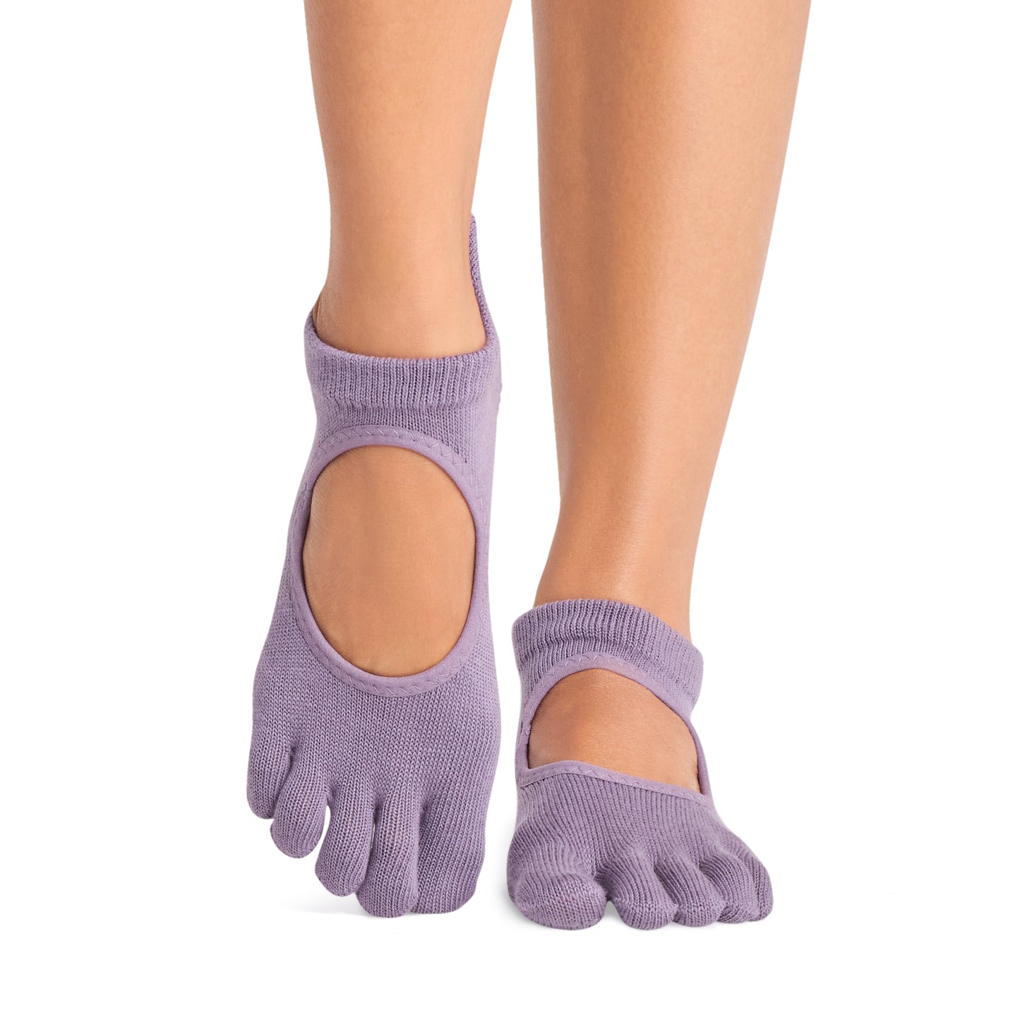 TOESOX Grip Full Toe Bellarina - Pebble