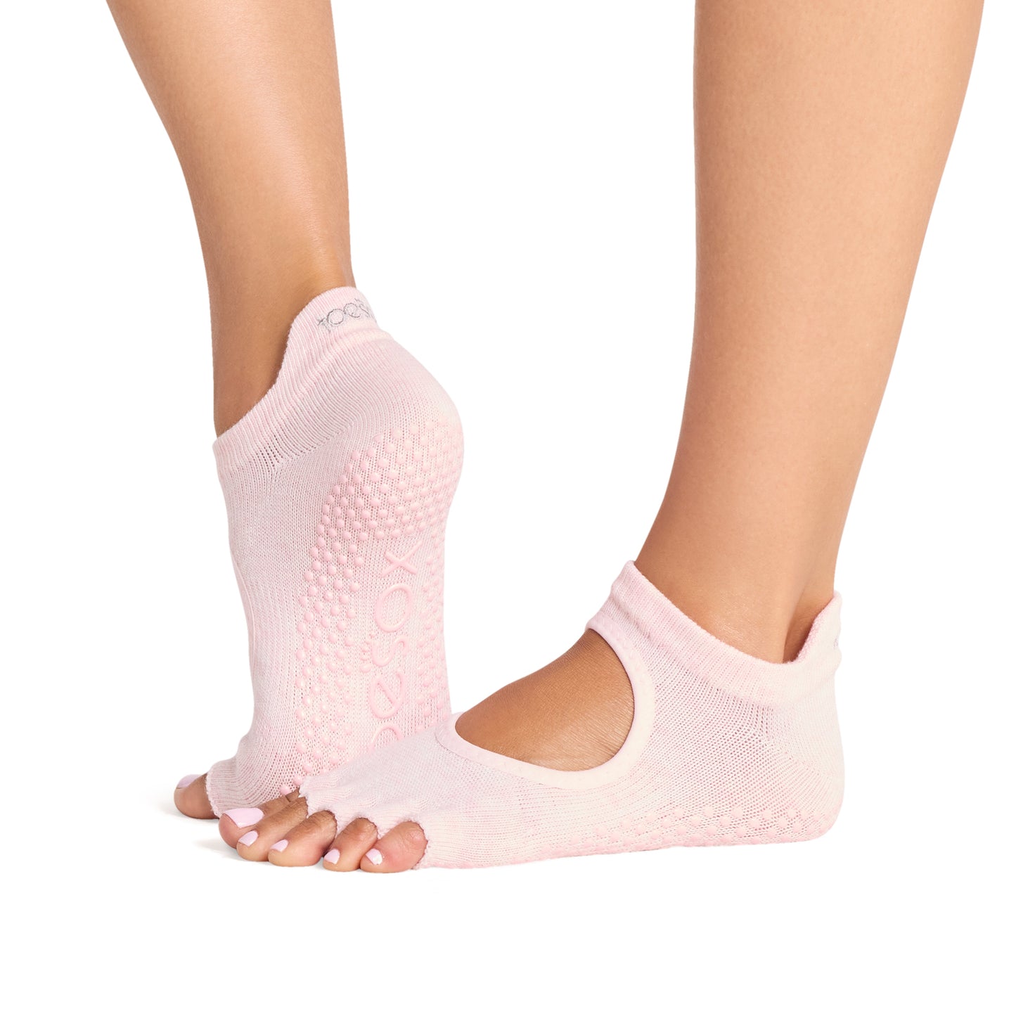 TOESOX Grip Half Toe Bellarina - Ballet Pink