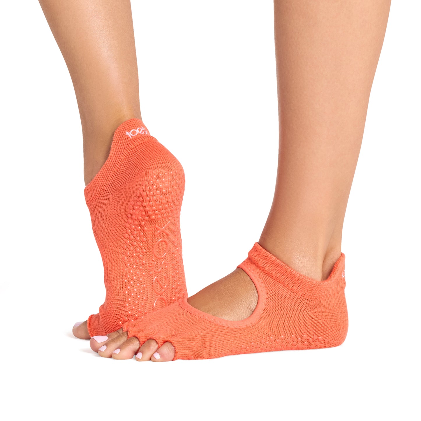 TOESOX Grip Half Toe Bellarina - Citrus