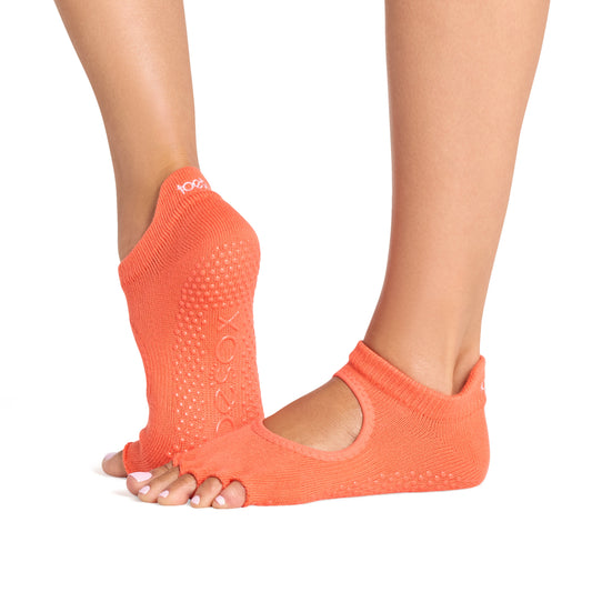 TOESOX Grip Half Toe Bellarina - Citrus