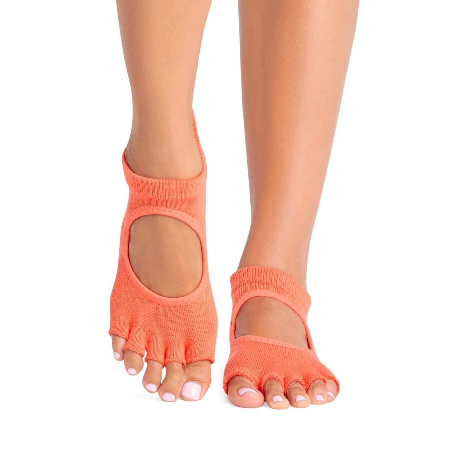 TOESOX Grip Half Toe Bellarina - Citrus