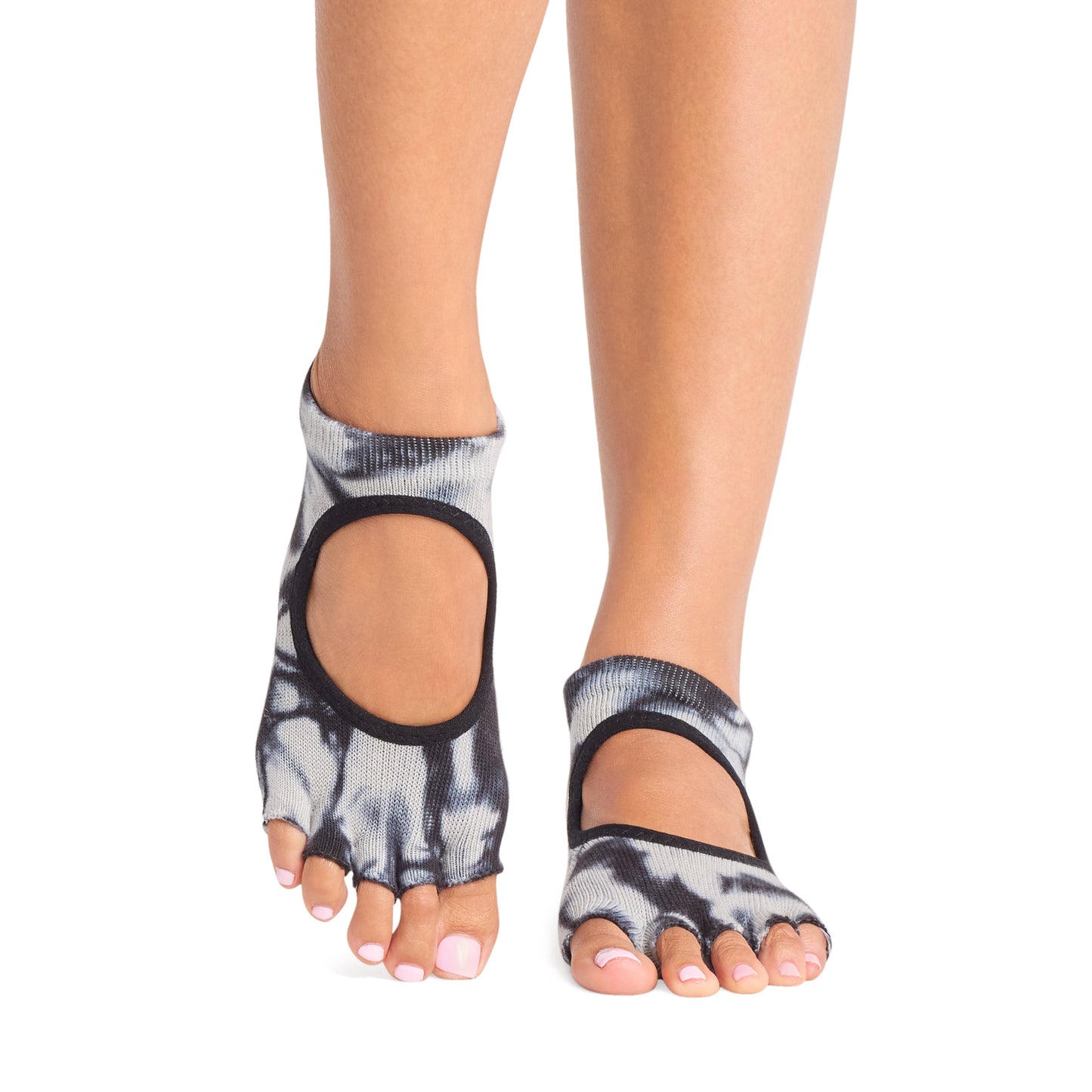TOESOX Grip Half Toe Bellarina - Vivid Tie Dye