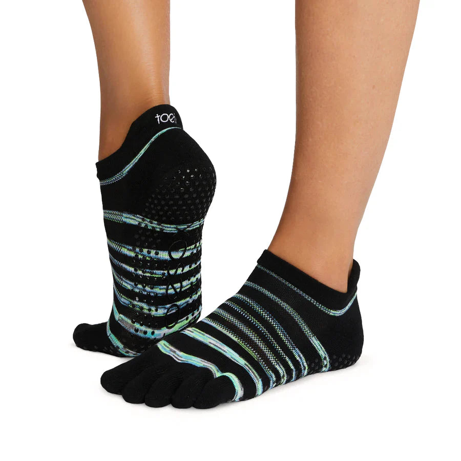 TOESOX Grip Full Toe Low Rise Tec - Pulse