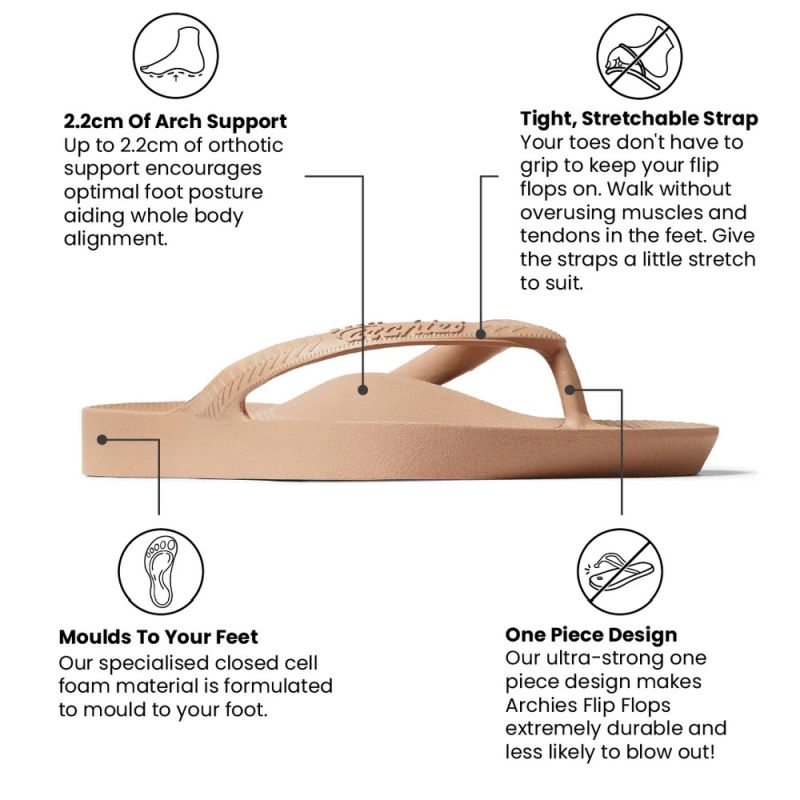 Archies Arch Support Adult Thongs