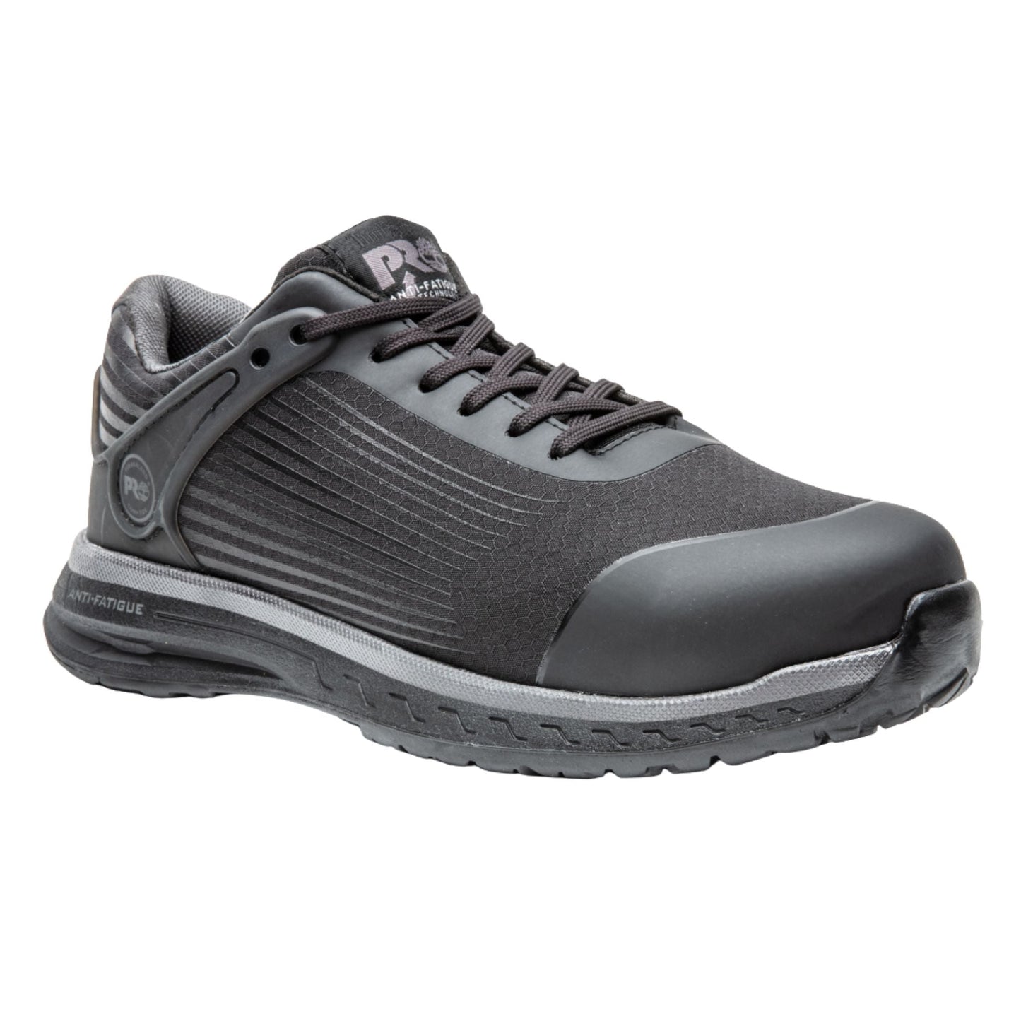 Timberland PRO Men's TB0A2238 Drivetrain Black Grey Composite Toe Work Shoes