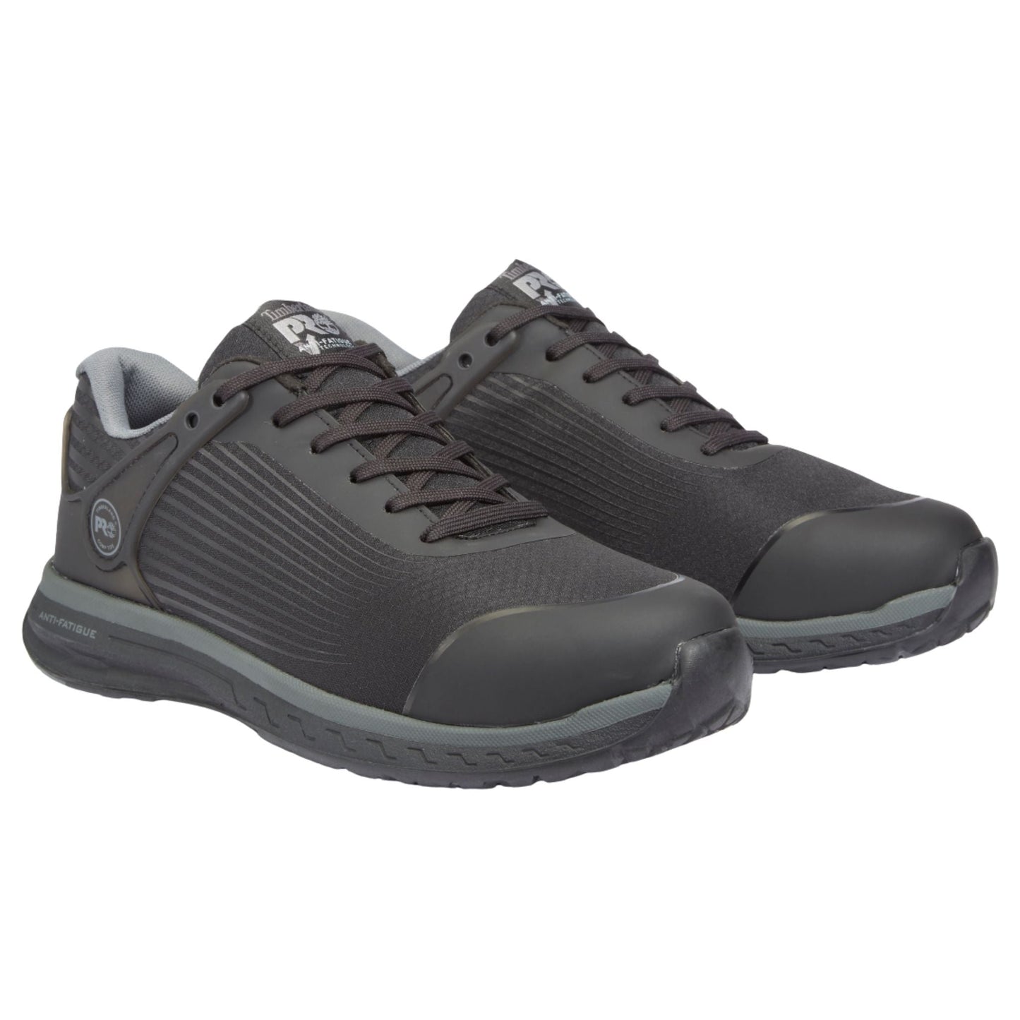 Timberland PRO Men's TB0A2238 Drivetrain Black Grey Composite Toe Work Shoes