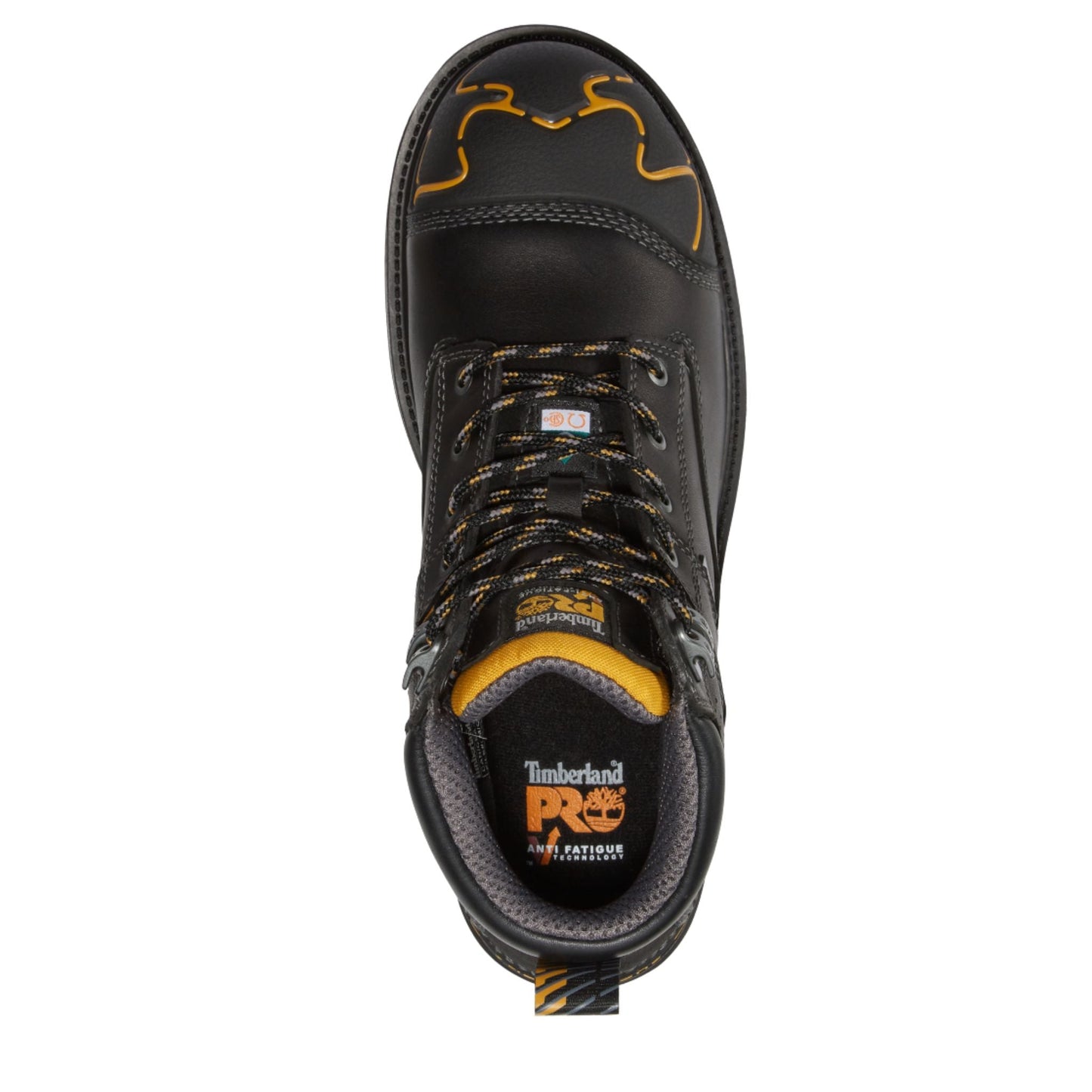 Timberland PRO Men's TB1A451G 6IN Magnitude Black Waterproof Composite Toe Work Boots