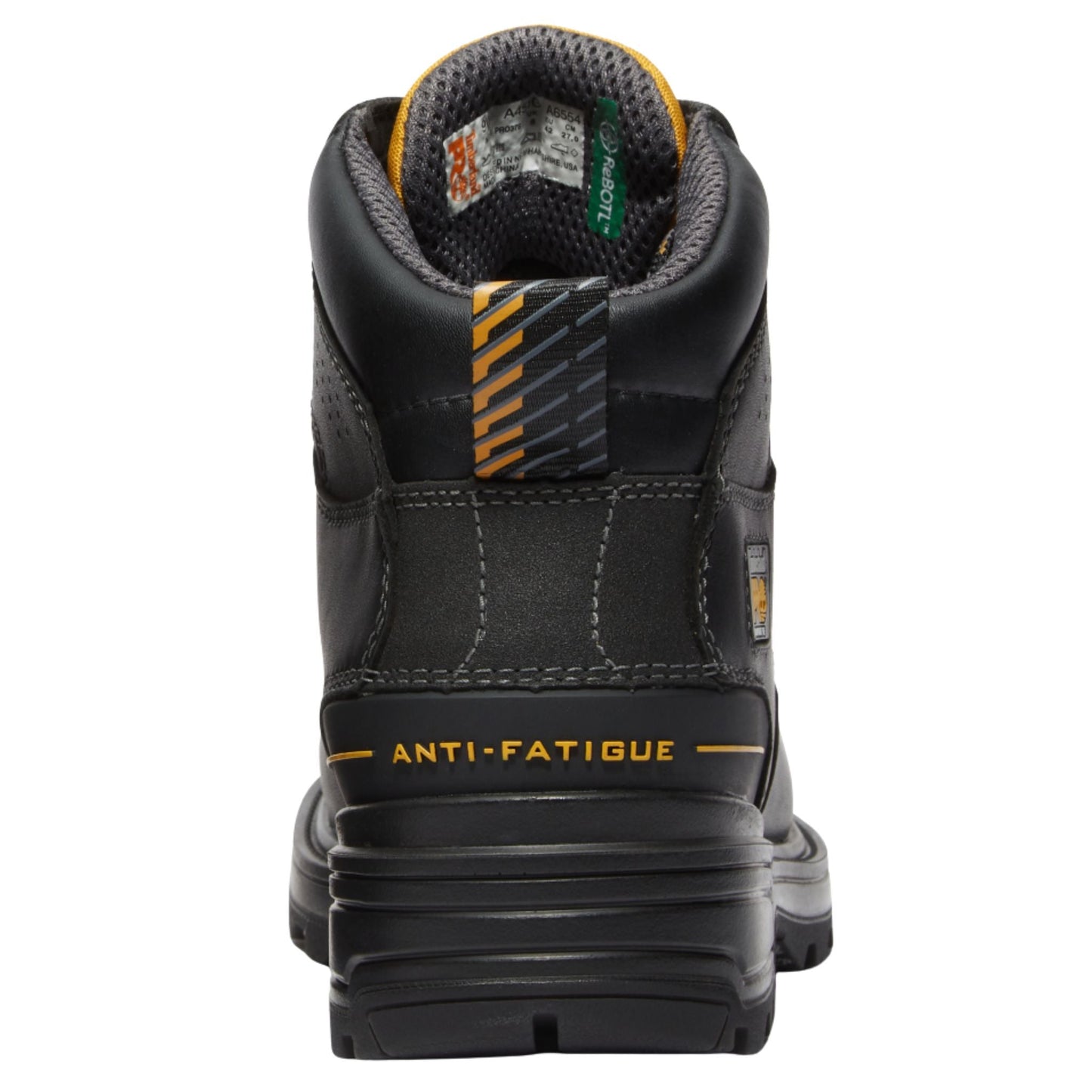 Timberland PRO Men's TB1A451G 6IN Magnitude Black Waterproof Composite Toe Work Boots