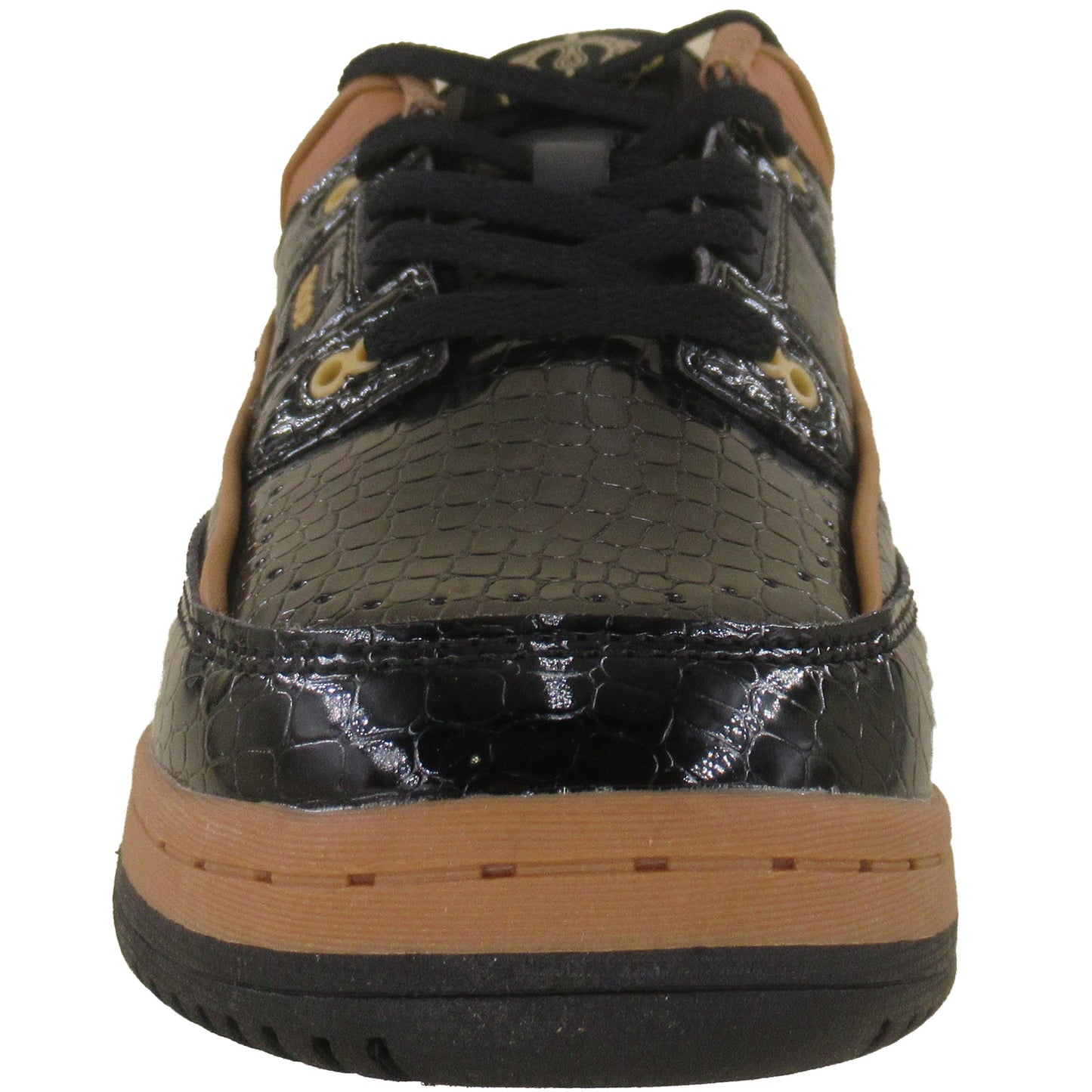 Troop Men's Slick Series Patent Leather Retro Casual Shoes