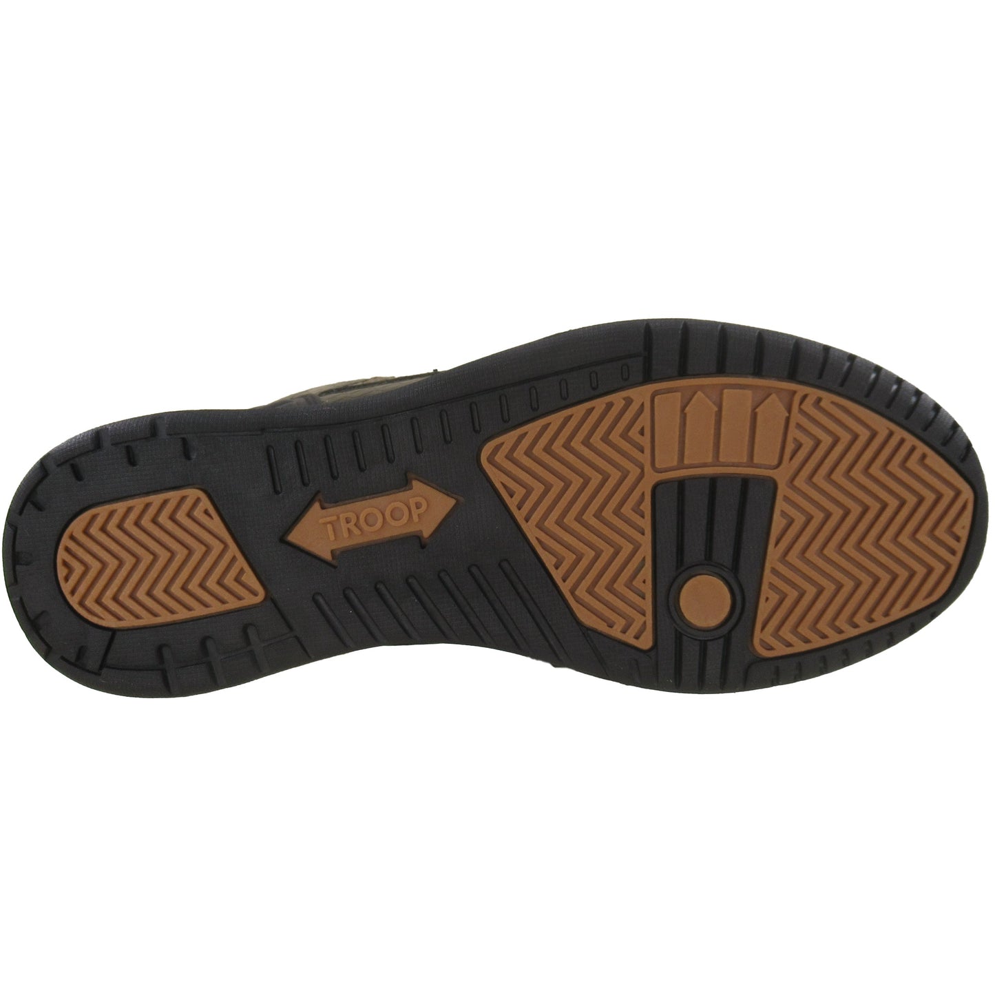 Troop Men's Slick Series Patent Leather Retro Casual Shoes