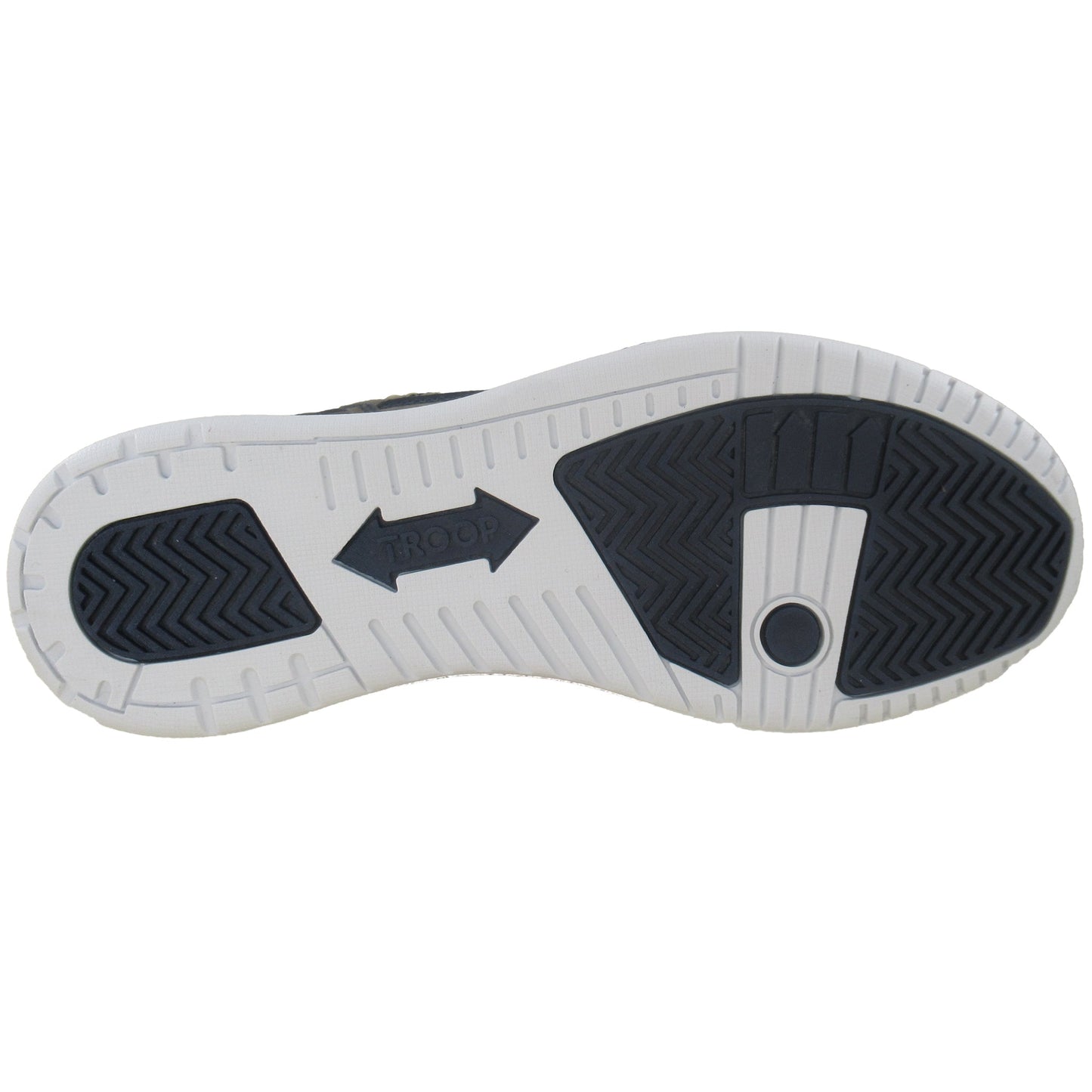 Troop Men's Slick Series Patent Leather Retro Casual Shoes