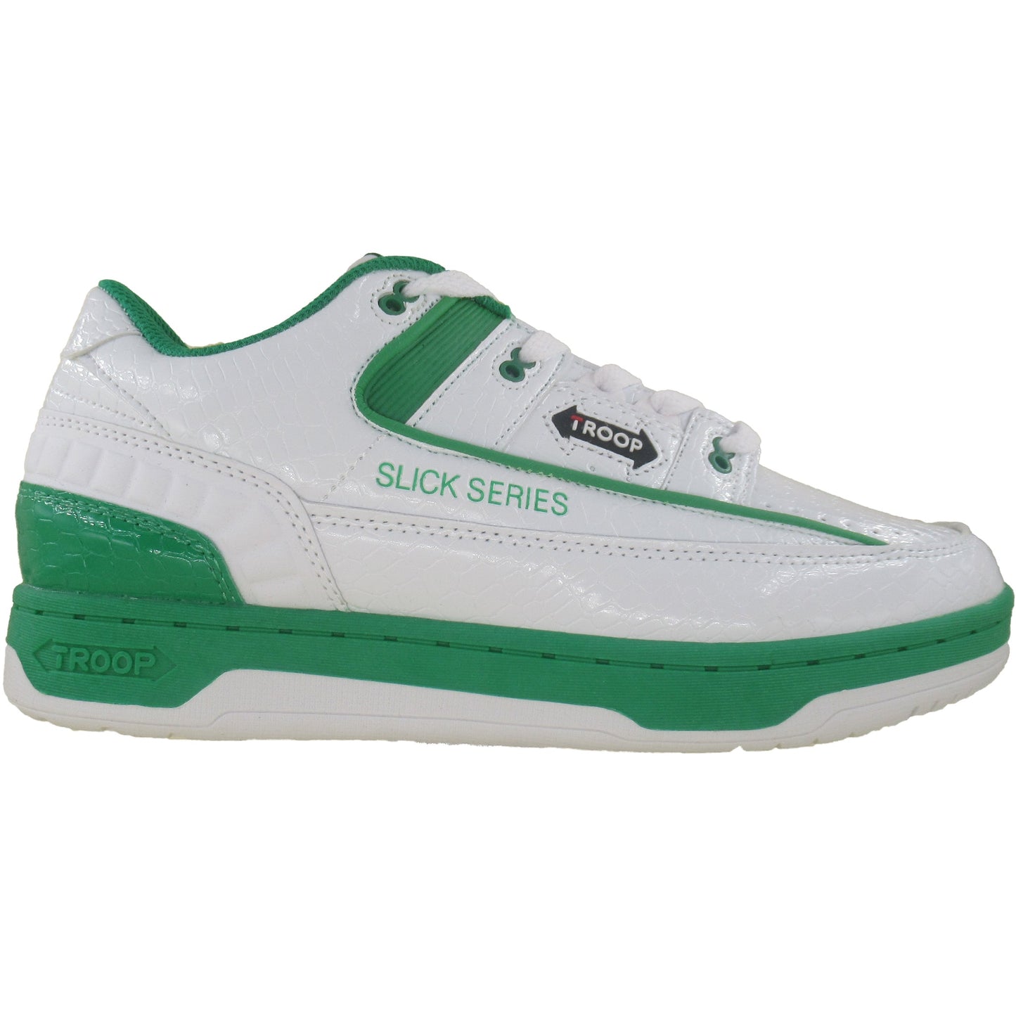 Troop Men's Slick Series Patent Leather Retro Casual Shoes