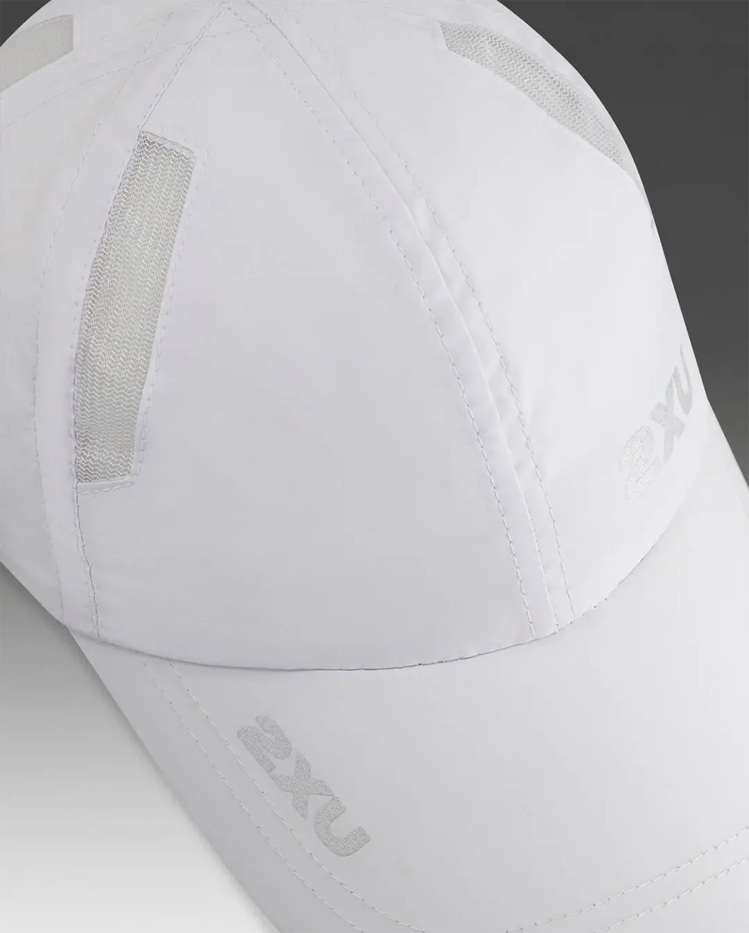 2XU Unisex's Run Cap - White/White