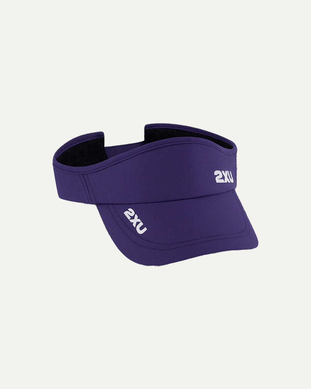 2XU Unisex's Run Visor - Future Dusk/White