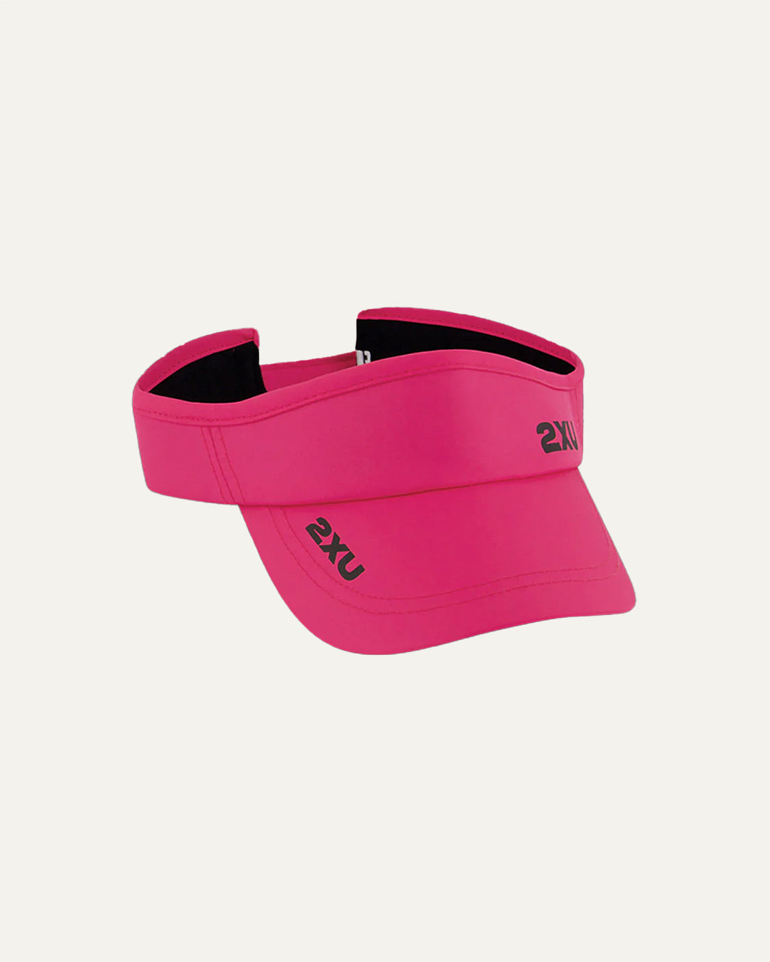 2XU Unisex's Run Visor - Fuchsia/Black