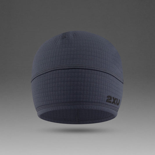 2XU Ignition Hyper-Haptic Beanie | Turbulence / Black Reflective