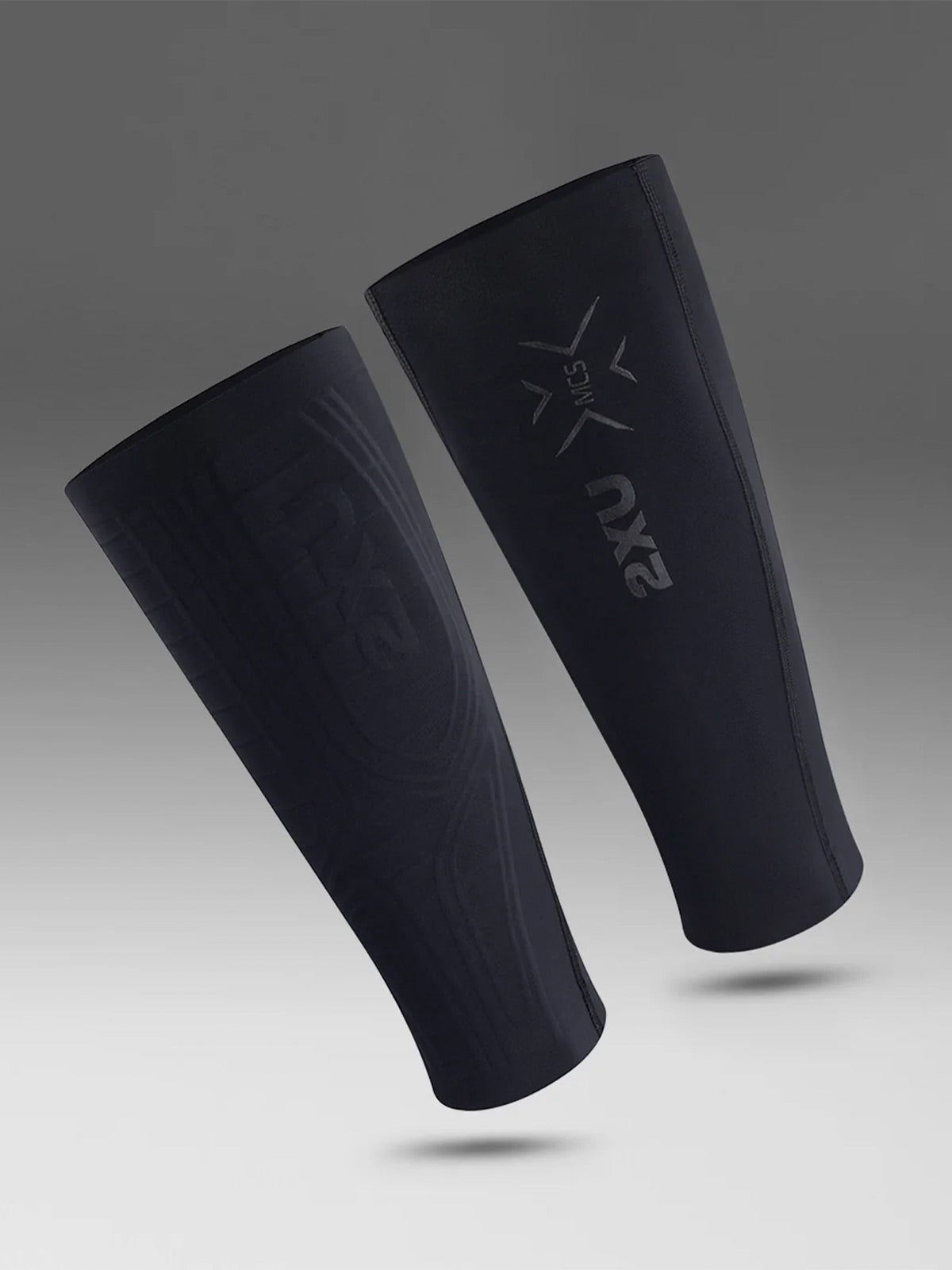 2XU Unisex's Light Speed Comp Calf Guards - Black/Nero