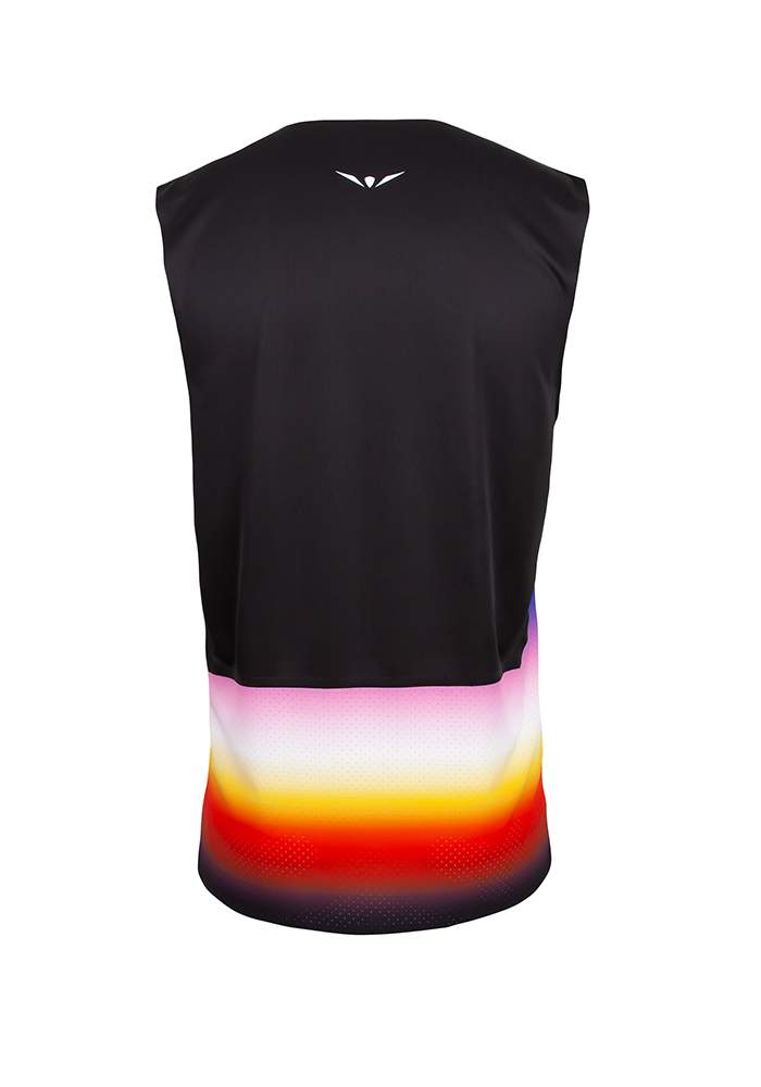 Uglow Men's Vapor Wide Top Tank - Black