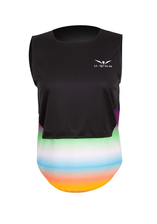Uglow Women's Vapor Wide Top Tank - Black