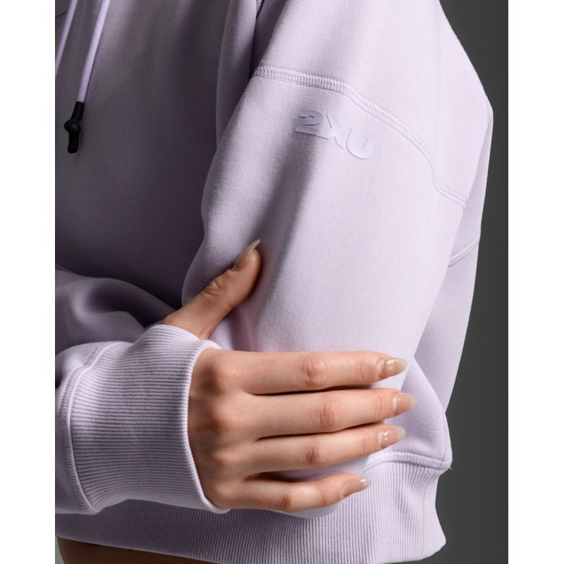 2XU Womens Form Smooth Spacer Crop Hoodie