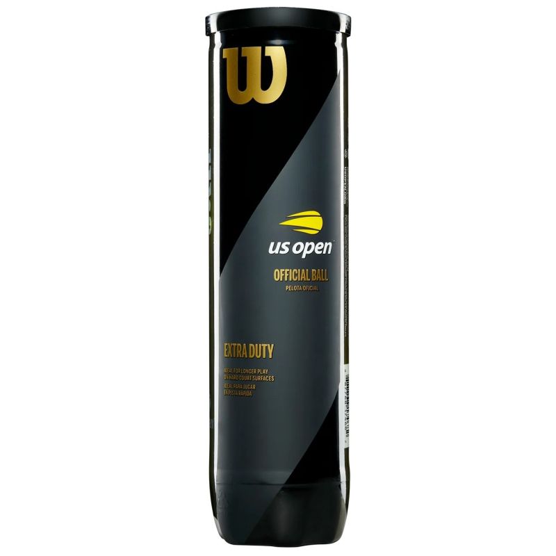 WILSON US OPEN EXTRA DUTY 4 BALL CAN