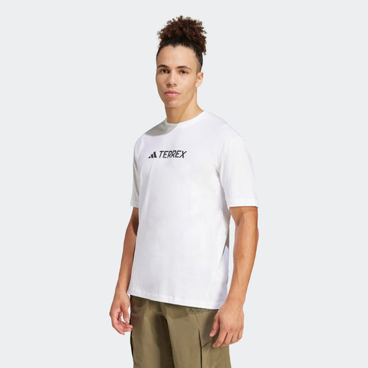 adidas Terrex Logo Tee | White | Mens