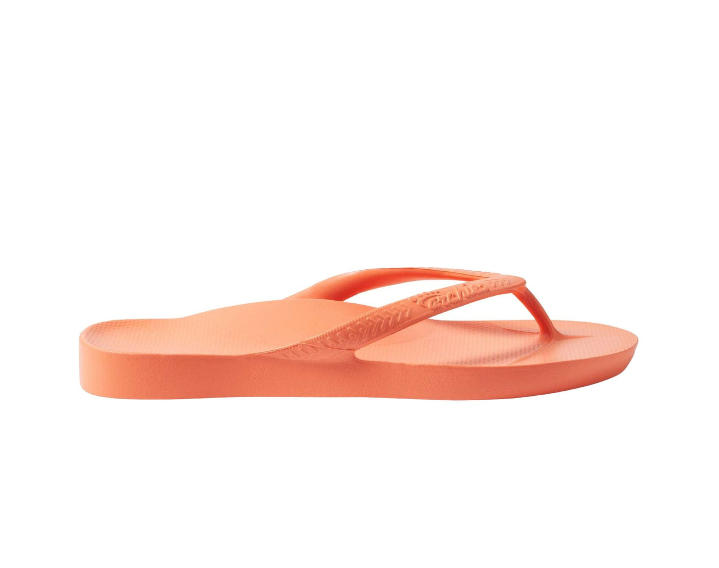 Archies Arch Support Thongs Peach