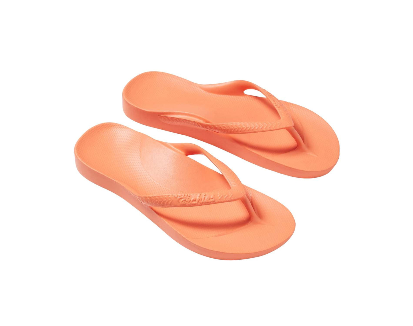 Archies Arch Support Thongs Peach