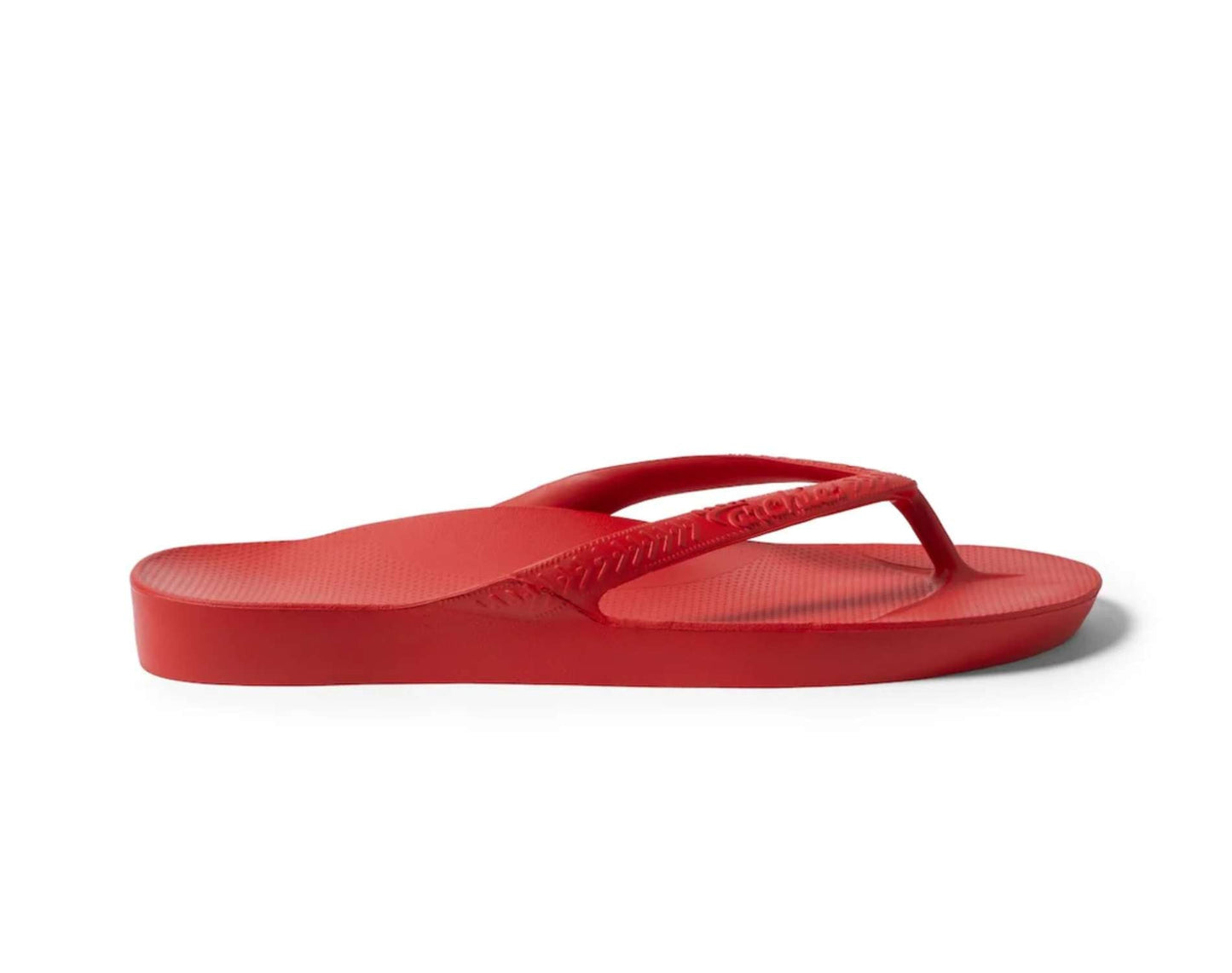 Archies Arch Support Thongs Chilli Red