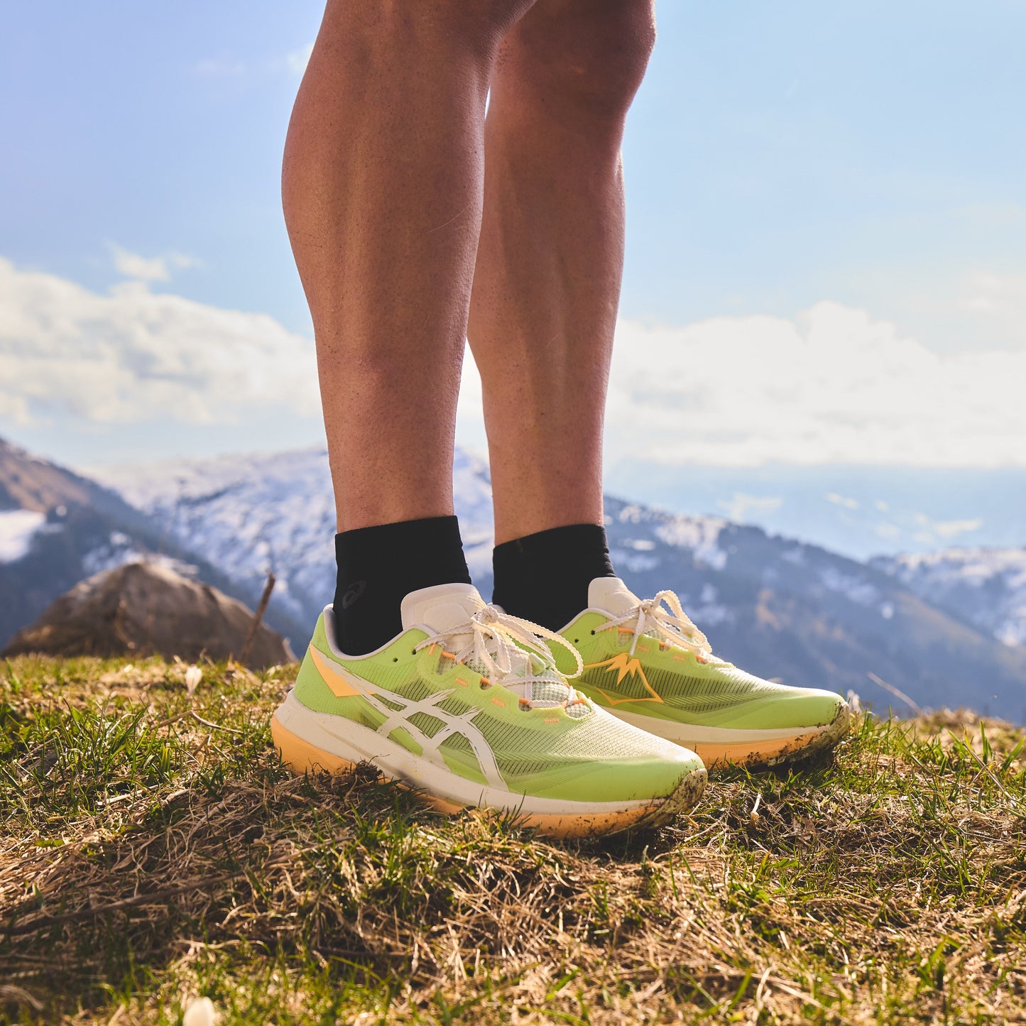 Asics Fuji Speed 4 | Lime Green / Cream | Unisex