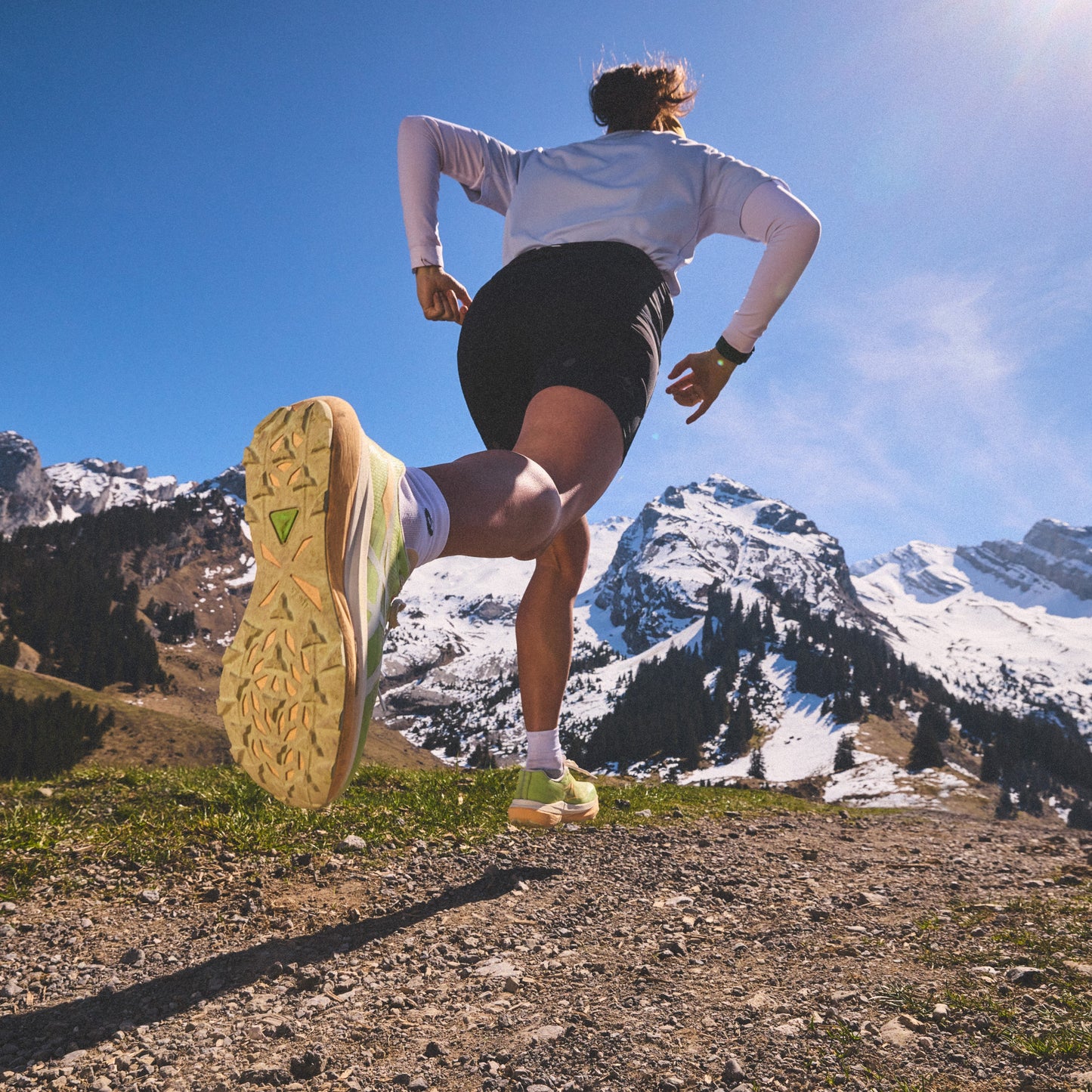 Asics Fuji Speed 4 | Lime Green / Cream | Unisex