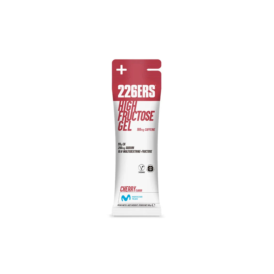 226ERS High Fructose Gel 80g - Cherry (Caffeine 160mg)